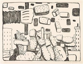 PHILIP GUSTON (1913 - 1980) The Street.                                                                                                          